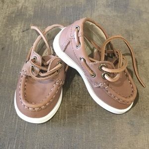 Janie and Jack toddler loafers/ boat shoes. Size 4